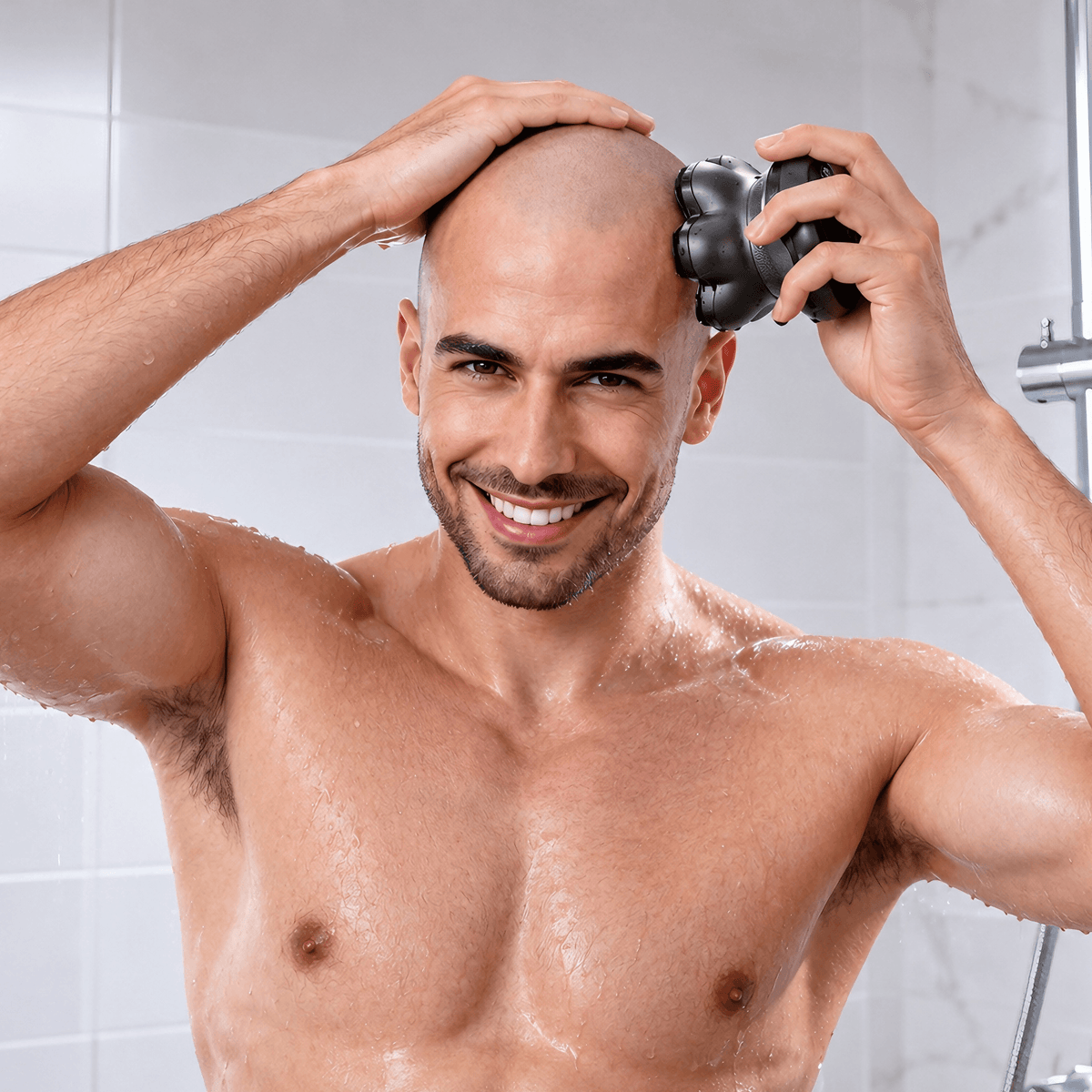 Kensen Apex Pro 7-Head Electric Head Shaver