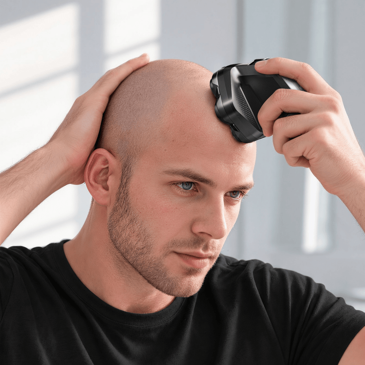 Kensen Orbit 7-Head Electric Head Shaver