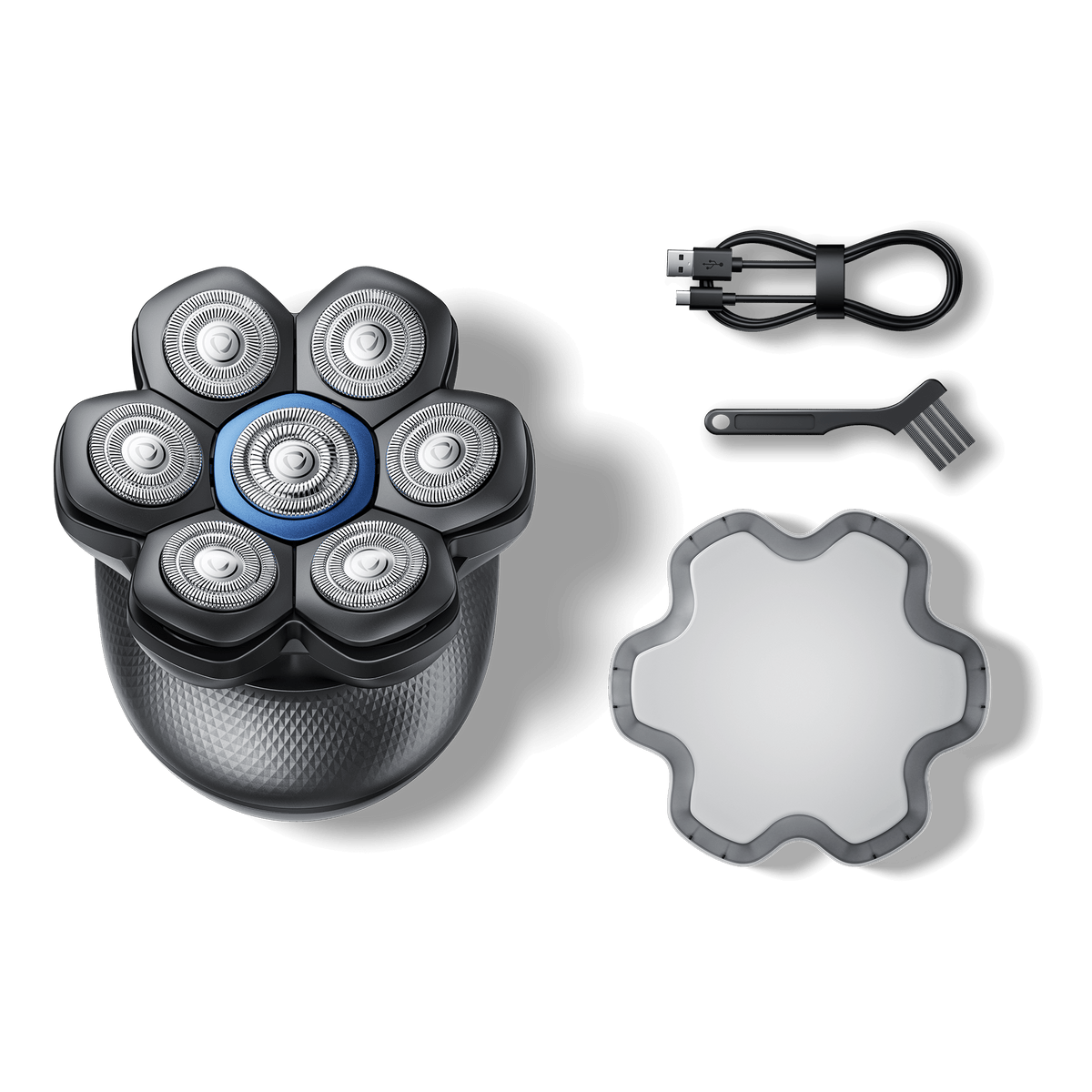 Kensen Apex Pro 7-Head Electric Head Shaver