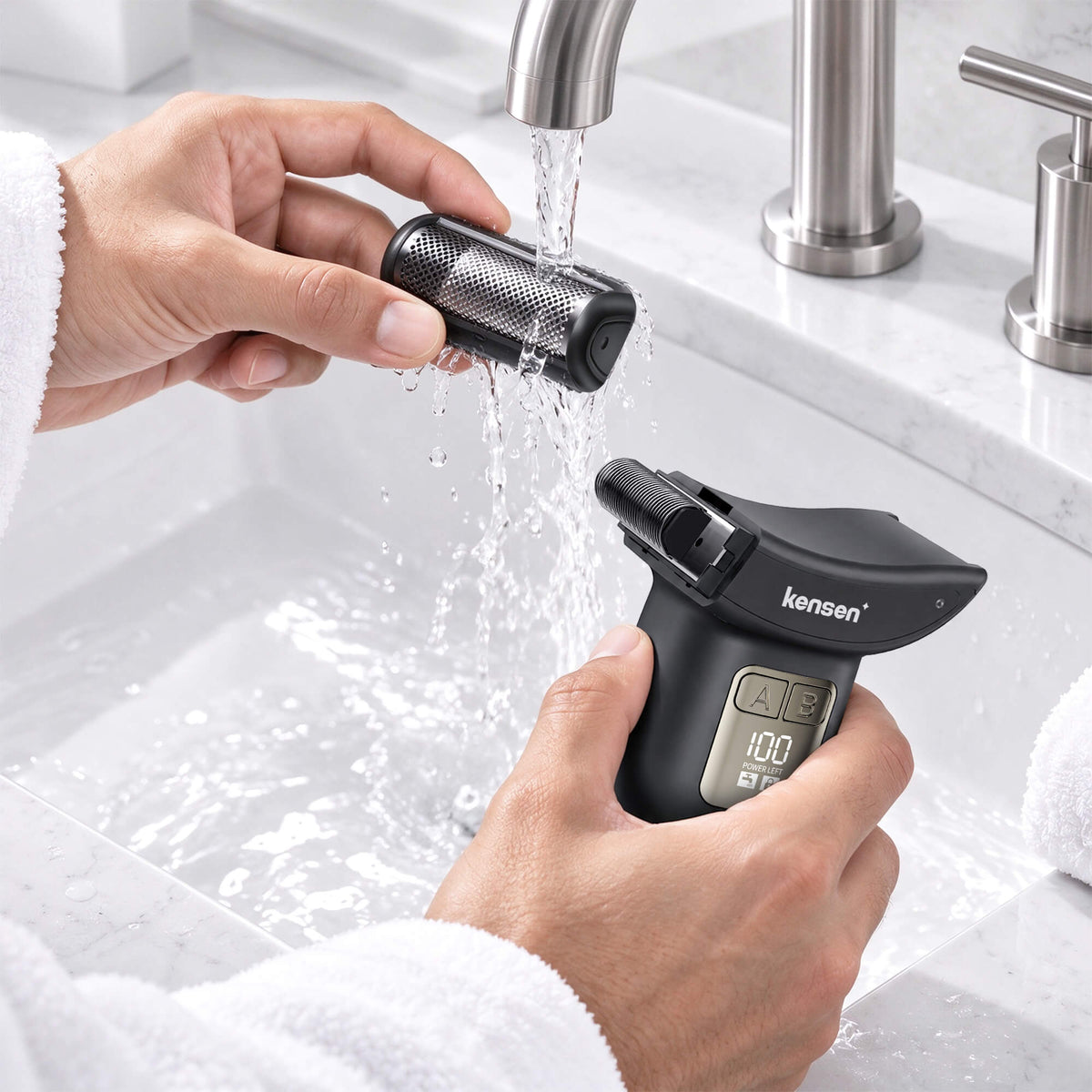 KENSEN Extendable Back Shaver